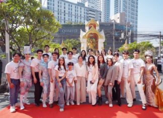 “ลีออน-ซาเล้ง-อะตอม-คูเปอร์” นำทีมนักแสดง “ขอเป็นพระเอก ในหัวใจพระเอก | Let Me Into Your Heart” เล่นใหญ่! โชว์ลิเกบวงสรวงเปิดกล้องอย่างเป็นทางการ