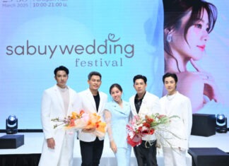 ต้า นันคุณ – ธ๊อป ณฐนนท์” นำทีมเสิร์ฟ แฟชั่นโชว์ชุดแต่งงานชาย-ชายครั้งแรก ใน SabuyWedding Festival 2025