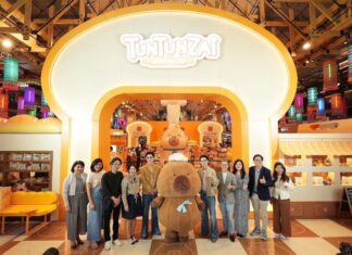 “นิว-พีเจ” นำทีมเสิร์ฟความน่ารัก เปิดตัว Capybara Tuntunzai Bakery Pop-up กลางกรุงเทพฯ