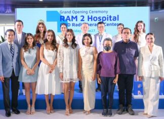 คนบันเทิง ร่วม “พิธีเปิดโรงพยาบาลรามคำแหง 2 และศูนย์รังสีรักษา 4 มิติ”