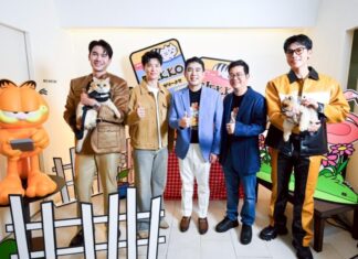 อาหารแมวเน็กโกะ ชวน มิว-ตุลย์ เปิดตัวฉลองแคมเปญ NEKKO x GARFIELD: Happy Cat, Happy Life