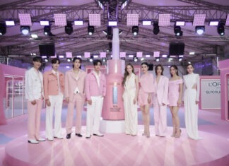 ณิชา–เจมีไนน์ เผยความลับความกระจ่างใสจาก L’Oréal Paris ด้วย “Glycolic Bright Exfoliant Peel” พีลลิ่งมาส์กชมพู