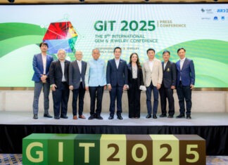 GIT เตรียมจัด “งานประชุมวิชาการนานาชาติด้านอัญมณีและเครื่องประดับ ครั้งที่ 8 (GIT 2025)” ณ โรงแรมแกรนด์ ไฮแอท เอราวัณ กรุงเทพฯ 8-9 ก.ย. นี้