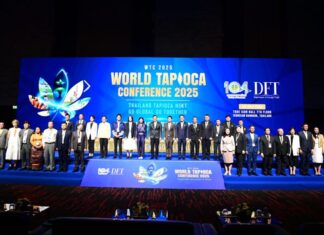 พาณิชย์พึ่งได้! “จตุพร” เปิดเวทีสัมมนามันสำปะหลังโลก 2568 ดึง 16 ประเทศซื้อผลผลิตไทยกว่า 10,900 ล้านบาท ดันไทยขึ้นแท่นผู้นำอุตสาหกรรมมันสำปะหลังโลก