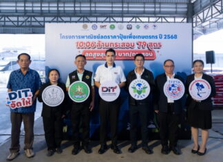 กรมการค้าภายใน ได้ลงพื้นที่ติดตามสถานการณ์ด้านปริมาณและราคาปุ๋ยเคมี ณ สหกรณ์การเกษตรไทรน้อย