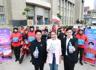 ไปรษณีย์ไทย ผนึกน้ำแร่ “6ty Degrees” รุกโมเดล “Deliver Wellness to Every Home” ส่งสุขภาพดีถึงบ้าน