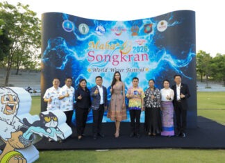 โอปอล-สุชาตา สวยสง่า ในลุค “นางรากษสเทวี” นางสงกรานต์ประจำปี 2569 ร่วมงานแถลงข่าว “Maha Songkran World Water Festival 2026”