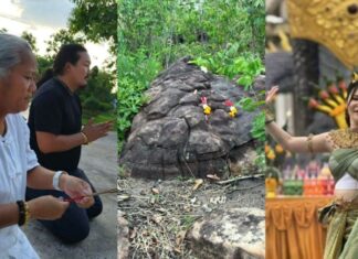 ฮือฮา! แม่เฒ่าอาศัยกลางป่า พบเศียรพญานาค ชาวบ้านเชื่อโยงอาณาจักรเจนละ