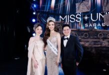 “เจนนี่ กชพร ฮอพคินส์” สาวลูกครึ่งตาคมจากเกาะพงัน คว้ามงกุฎ ”มิสยูนิเวิร์สสระบุรี2026 “