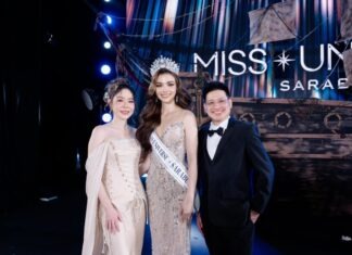 “เจนนี่ กชพร ฮอพคินส์” สาวลูกครึ่งตาคมจากเกาะพงัน คว้ามงกุฎ ”มิสยูนิเวิร์สสระบุรี2026 “