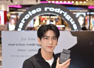 ซี – ทวินันท์ ร่วมสัมผัสนิยามความหอมใหม่กับ narciso rodriguez for him MUSC SANTAL eau de parfum intense