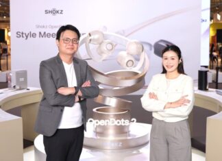 SHOKZ (ช็อคซ์) อวดโฉม OpenDots 2 หูฟัง Open-Ear ดีไซน์ Clip-on ภายใต้แนวคิด Style Meets Sound