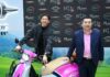“ทราย สมุทร” รับแบรนด์แอมฯ ครั้งแรกในชีวิต! จับมือ “i-Motor” ขับเคลื่อนพลังคนรุ่นใหม่ สู่ภารกิจรักษ์โลก