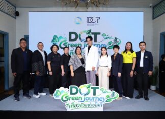 กรมการท่องเที่ยว เปิดภารกิจ “DOT Green Journey : เที่ยวด้วย ช่วยโลก” ดันกว่า 100 แห่งทั่วประเทศ สู่ต้นแบบท่องเที่ยวคาร์บอนต่ำ